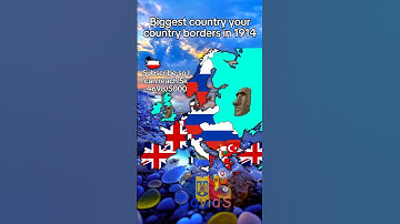 Biggest country ypur country borders in 1914 #shorts #subscribe #europe #mapping #history #ww1
