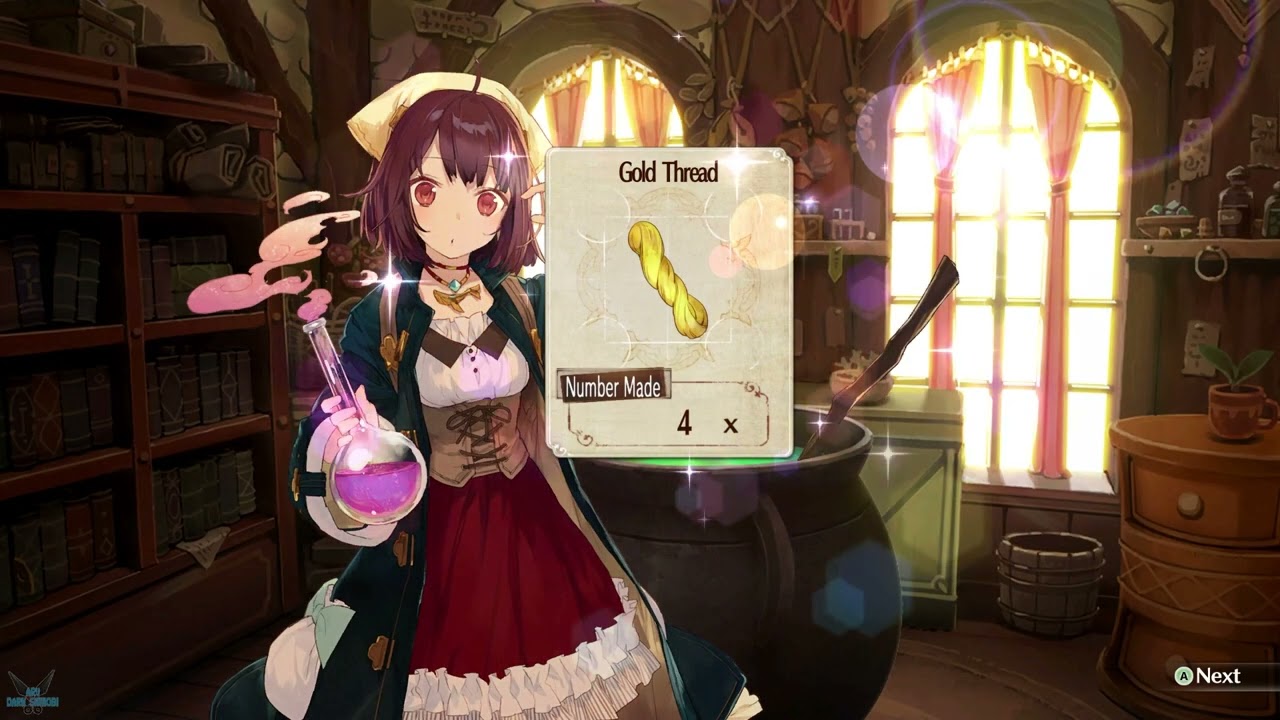 Atelier Sophie "Unlock Recipe Mofcott You need to inherit Carries