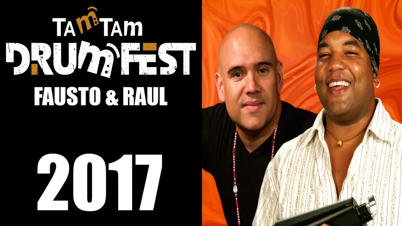 2017 Raul Pineda & Fausto Cuevas - TamTam DrumFest Sevilla - Dw Drums & LP #tamtamdrumfest