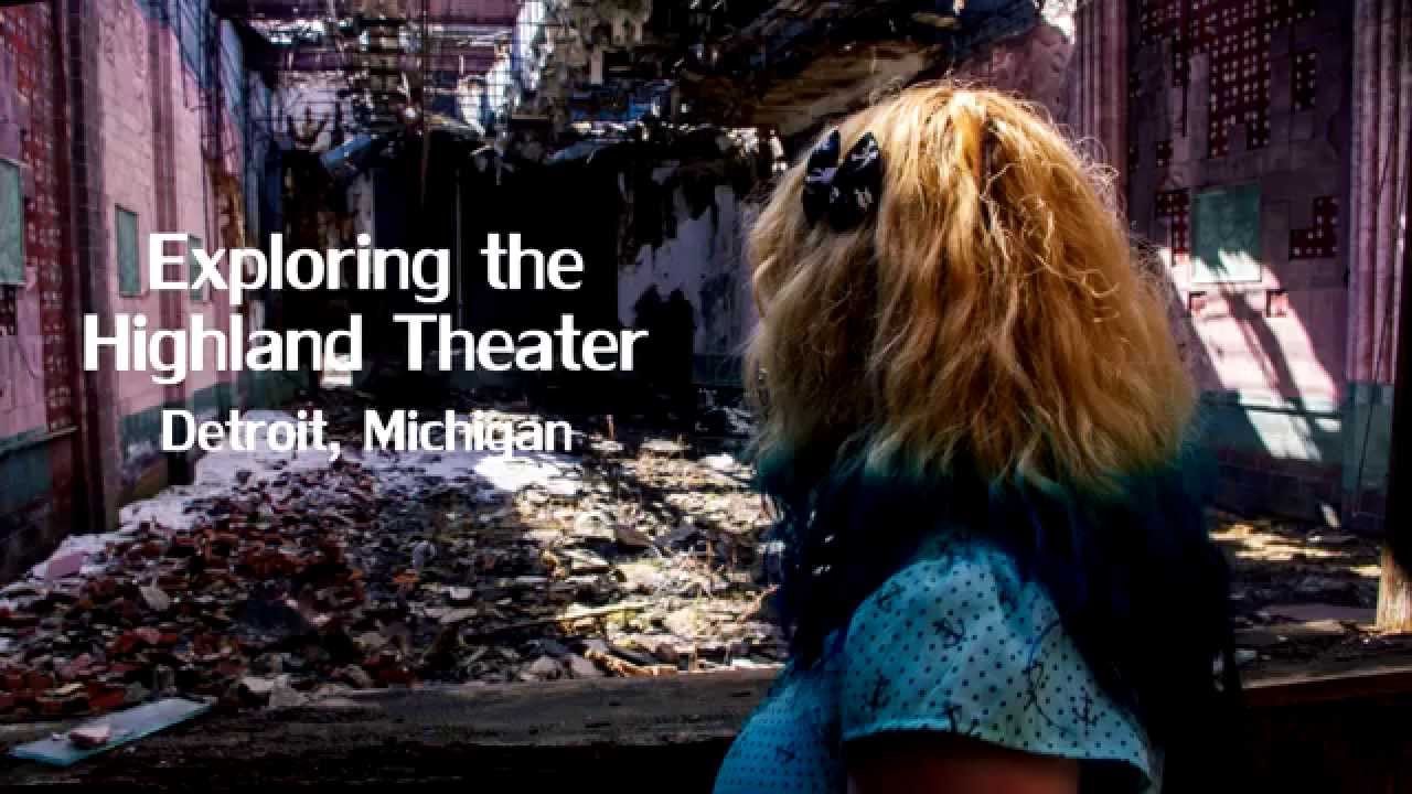 Exploring Detroit: Abandoned Highland Theater