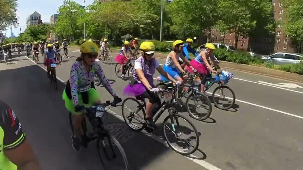 Td Bank Five Boro Bike Tour TD Bank Five Boro Bike Tour - TuTu Gang in Full effect!! - YouTube