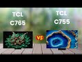 TCL C765 vs TCL C755 Comparison 🔥 Mini LED TV Battle