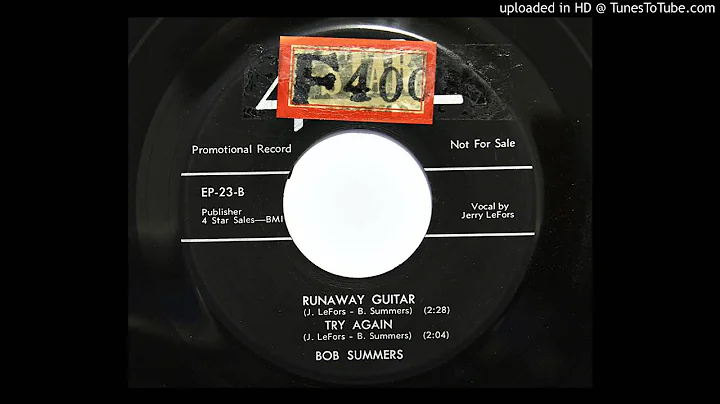 Bob Summers - Try Again (4 Star EP-23) [1957 count...