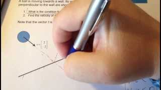 Physics series 2: Collision with a stationary object