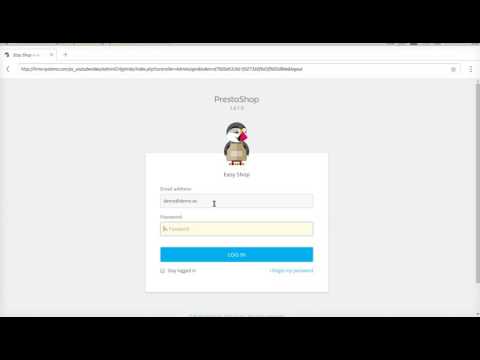 PrestaShop Addons BO login using 3 demo accounts