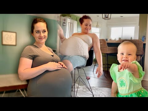 Last Day Being Pregnant (Belly Cast + Packing Hospital Bag)