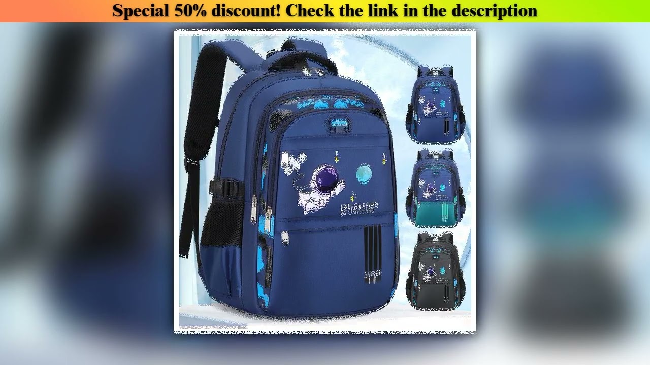 Best Seller Kids Backpack Children School Bags for Boys Astronaut School Backpack Waterproof Primary