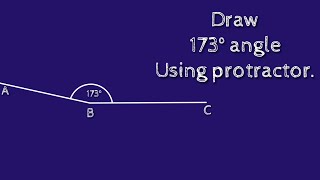 Famous How to draw 173 degree angle using protractor. shsirclasses. Net Worth