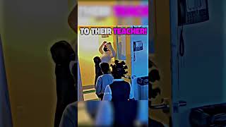 Students Give Super Weird Hugs To Teachers