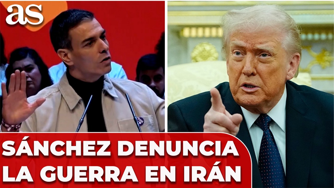 Sánchez insiste en su NO A LA GUERRA y reivindica la SOBERANÍA NACIONAL frente a LA DERECHA