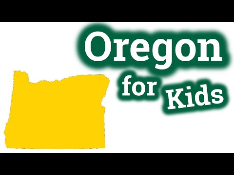 ⁣Oregon for Kids | US States Learning Video