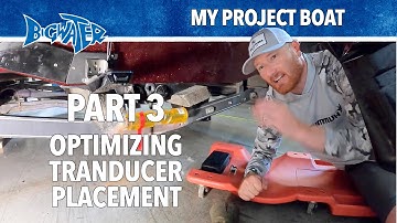 Project Boat Restoration Part3 | Installing Transducers for Perfect Placemment