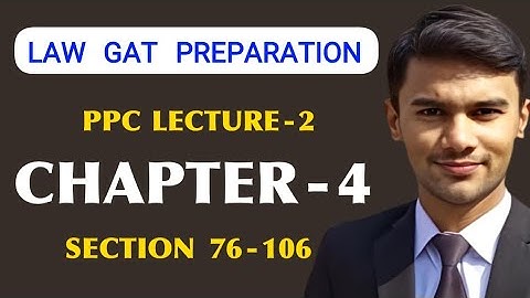 LAW GAT PPC LECTURE 2 | Chapter 4 PPC General Exceptions | Section 76 to 106 PPC #lawgat #lawgate 