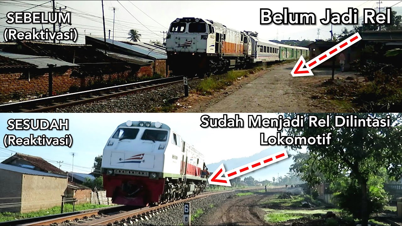 PART 1 I PERBANDINGAN SEBELUM DAN SESUDAH REAKTIVASI CIBATU - GARUT ! Lokasi PJL 235 Cibatu.