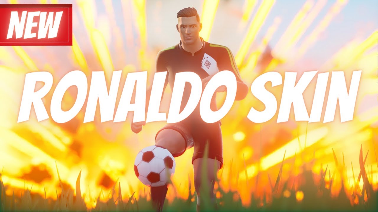 Cristiano Ronaldo x Fortnite Soccer Fortography Results. Soccer skin