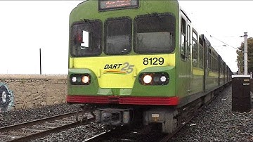 Irish Rail 8100 Class Dart Train 8129 - Old Dunleary Road, Dublin