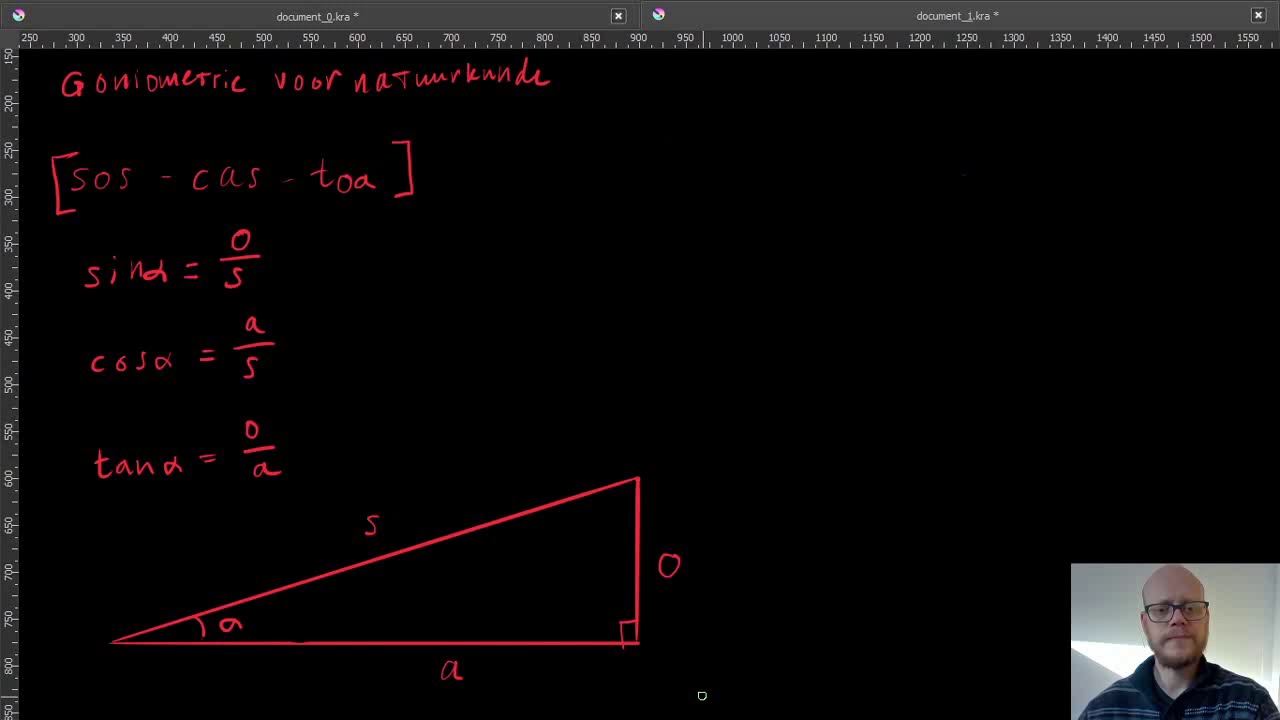 Wiskunde voor natuurkunde - goniometrie - YouTube