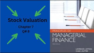 Lec-3 Stock Valuation | | Exercise chapter 7 | Questions & Solution | Smart Life Diaries by Hassan
