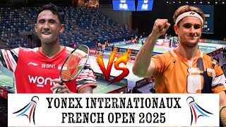 (MS~R32) Alwi Farhan (INA) VS Alex Lanier (FRA) | French Open 2025 Badminton