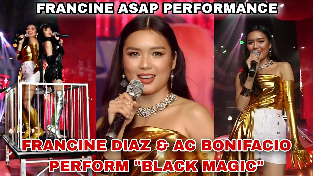 FRANCINE DIAZ & AC BONIFACIO perform 