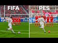 Cristiano Ronaldo Tendangan Bebas | FIFA vs PES ▶ 2004 ke 2022