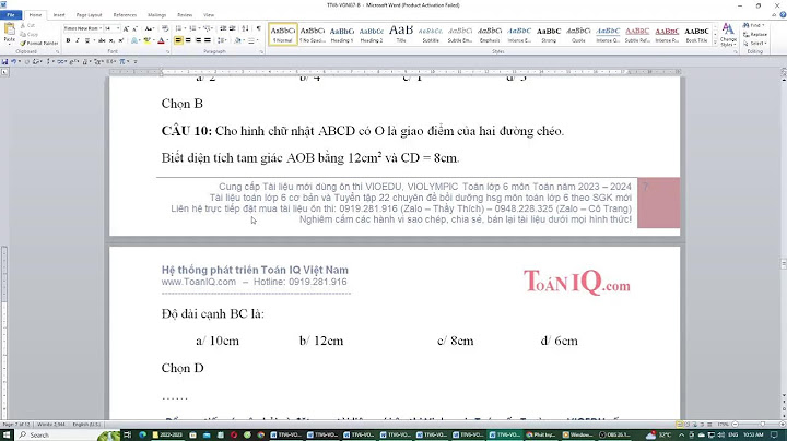 De thi violympic toán lớp 6 cấp trường năm 2024