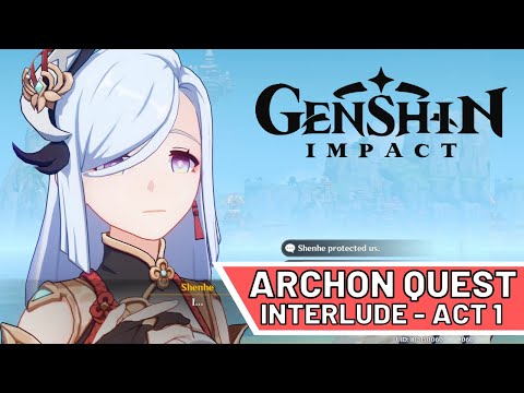 Archon Quest “Interlude Chapter - Act 1 - The Crane Returns on the Wind” - Genshin Impact