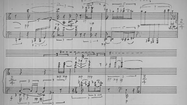 Milton Babbitt Partitions