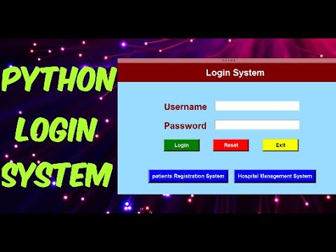 Python tkinter small project ## Login System  in (Hindi) by ikram