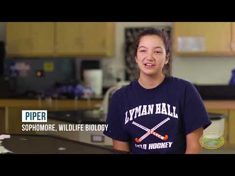 Lyman Hall High School's Agricultural Science & Technology Program