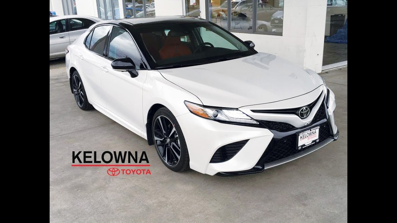 2018 Toyota Camry XSE I V6 I Two Tone Premium Paint - YouTube