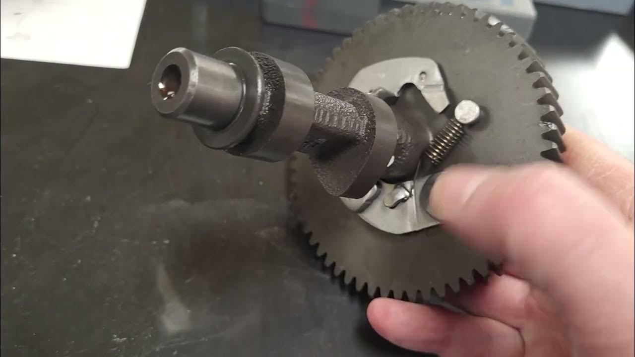 Honda Hard to pull. Decompression valve. - YouTube