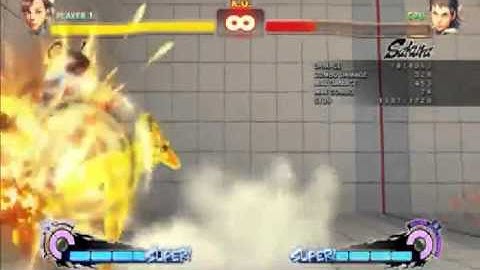 Chun Li 34 Hit Combo