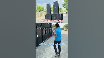 Trả lời cmt, nên chọn cấu hình loa sub đơn hay sub kép #dvhaudio #loadamcuoi #shorts