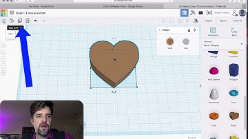 How to create a Heart with a Heart Hole in Tinkercad