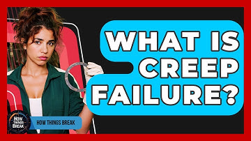 What Is Creep Failure? - How Things Break