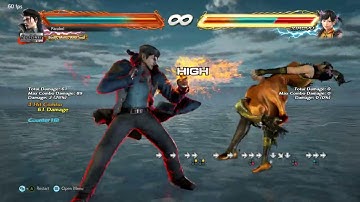 Tekken 7 Sergei Dragunov WR2 CH with RD 111 dmg Combo (patch 5.01)