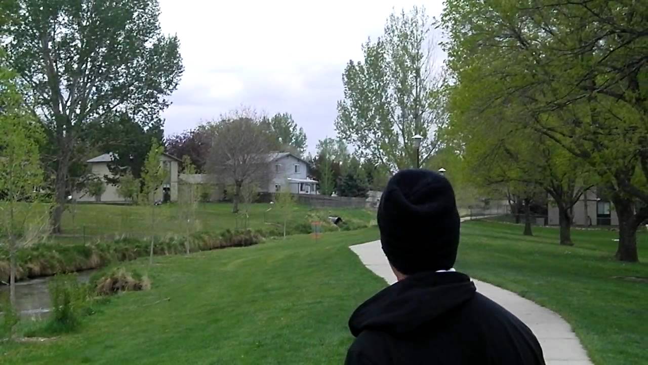 Gary & Joel driving Hole 4 at Centennial