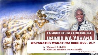 Fafanuzi rahisi ya Kitabu cha Ufunuo wa Yohana - Watakatifu Kipindi Cha Dhiki Kuu (Sura ya 7)