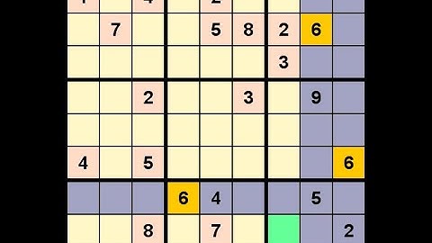 How to Solve New York Times Sudoku Hard May 1, 2022