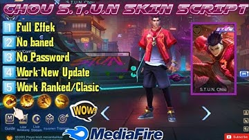 Chou S.T.U.N Skin Script Full Sound & In Game Voice | Full Effects ABC Files & Non ABC | MLBB |