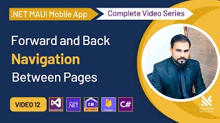 Page Navigation Forward & Back with Navigation Page Stack | .NET MAUI Tutorial Series for Beginners