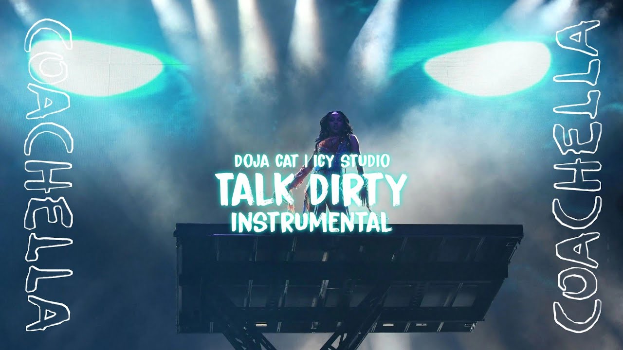 Doja Cat Talk Dirty (Instrumental Coachella 2022) YouTube