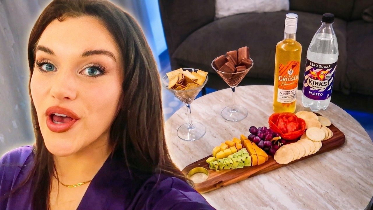 GET READY WITH ME to Host a Girls Night! (Chaotic Prep)