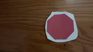 Noggin Moose And Zee Painting Shapes Octagon 2005