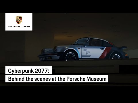 Behind the Scenes at Porsche Museum - Cyberpunk 2077