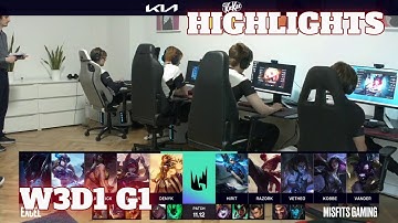 XL vs MSF - Highlights | Week 3 Day 1 S11 LEC Summer 2021 | Excel vs Misfits