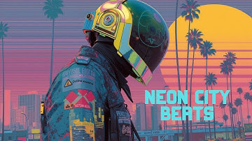 Synthwave Night Drive Music ~ Neon City Beats & Retro Chill Vibes