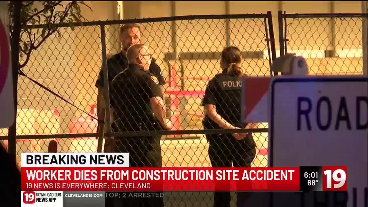 Worker dies at Sherwin Williams construction site - YouTube