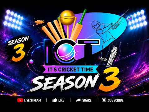 🔴 LIVE | FINAL NIGHT-3 🏏 Welcome to ICT Season 3 – It’s Cricket Time! 🔥